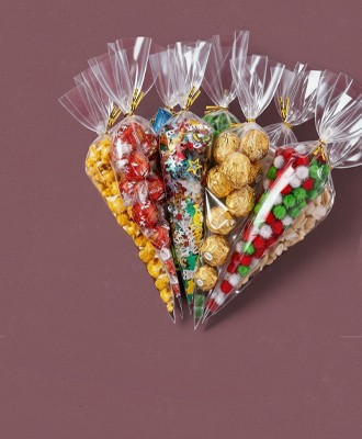 БОПП пакеты конус для сладостей