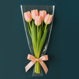 БОПП пакеты трапеция для цветов