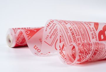 Пленка с рисунком "Газета" 700мм/15м/400гр 40мкм (10шт)